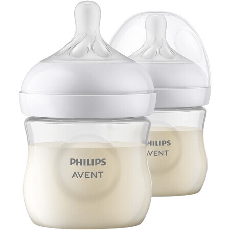 Philips Avent Natural Response Babyflasche 125ml, 0m+, 2 Stück