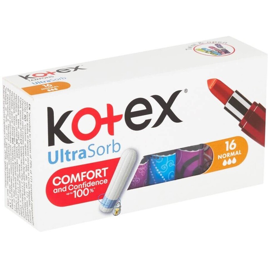 Kotex UltraSorb pads Normal sanitary pads 16 pcs