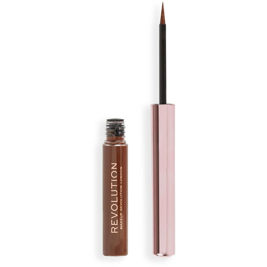 Revolution Super Flick Liquid Eyeliner Brown Eyeliner 2.4 ml