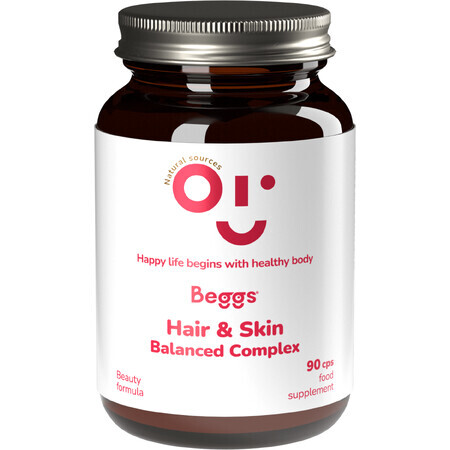 Beggs Balanced Hair & Skin Complex 90 cápsulas