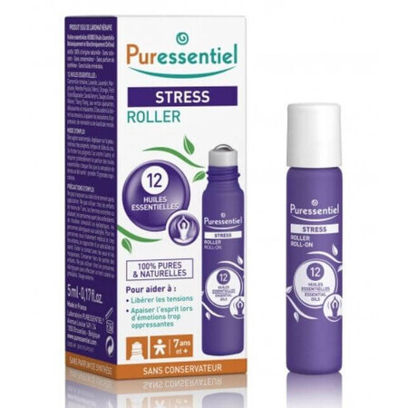 Puressentiel Stress Roll - On 12 aceites esenciales 5 ml