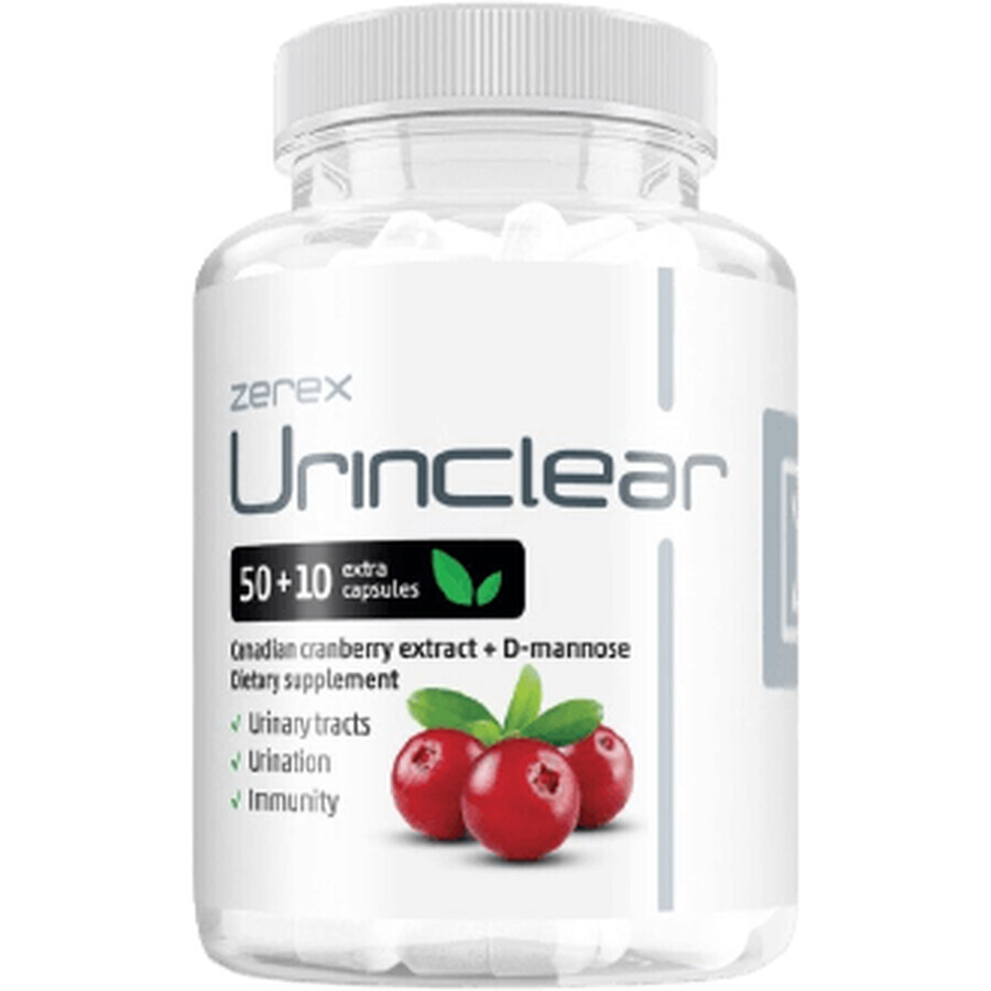 Zerex Canadian Cranberry Urinclear 60 cápsulas