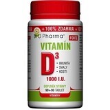 Bio Pharma Vitamina D3 FORTE 180 comprimidos