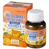 Dr.Muller Müller Ositos de peluche Müller® Comprimidos para chupar con sabor a mandarina y vitamina C 45 unidades