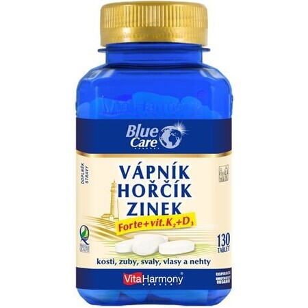 VitaHarmony Calcium & Magnesium & Zink Forte + Vit. D3 + K2 130 tabletten