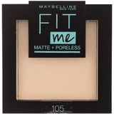Maybelline New York Fit Me Cipria 105 Avorio Naturale 9 g