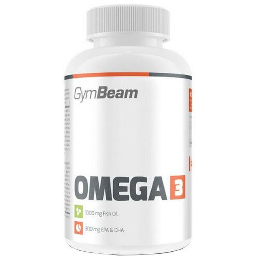 GymBeam Omega 3 sin sabor 60 cápsulas