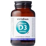 Viridian Vitamina D3 2000IU 60 cápsulas