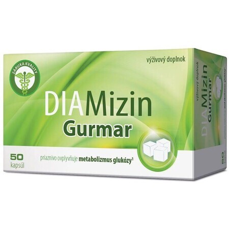 DiaMizin Gurmar 50 cápsulas