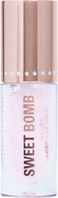 Revolution Sweet Bomb Sweet Bomb Lip Gloss Candyfloss Pink Glitter Lip Gloss 4.5 ml