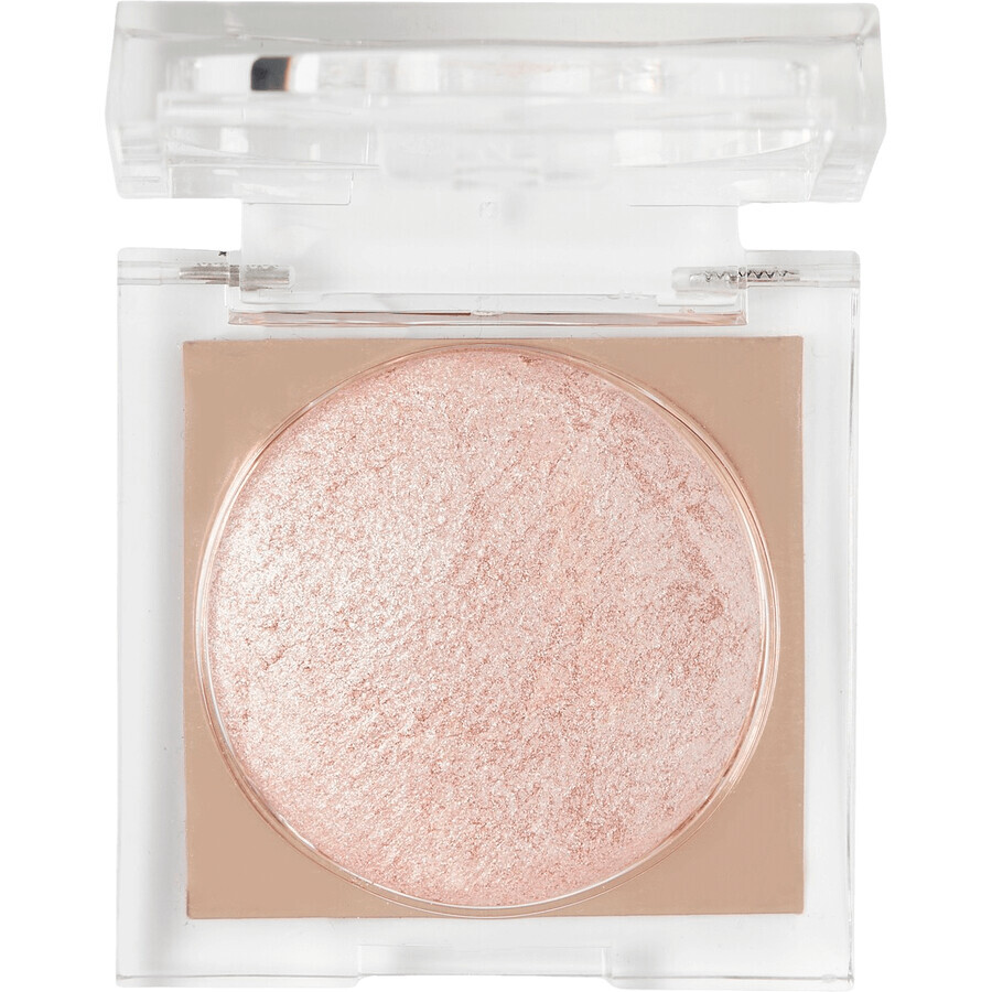 Revolution Beam Bright - Iluminador compacto con polvos Rose Lustre 2,45 g