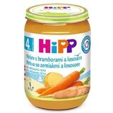 HiPP Zanahorias con patatas y salmón 190 g