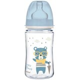 Canpol baby's EasyStart zuigfles BONJOUR PARIS BONJOUR PARIS blauw 240 ml