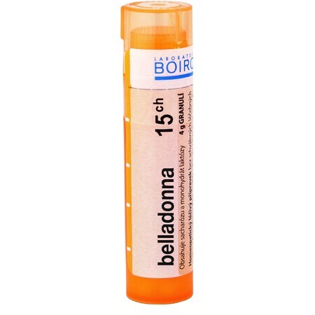 Boiron Belladona CH15 gránulo 4 g