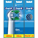 Testine di ricambio Oral-B Pro Precision Clean 6 pz.