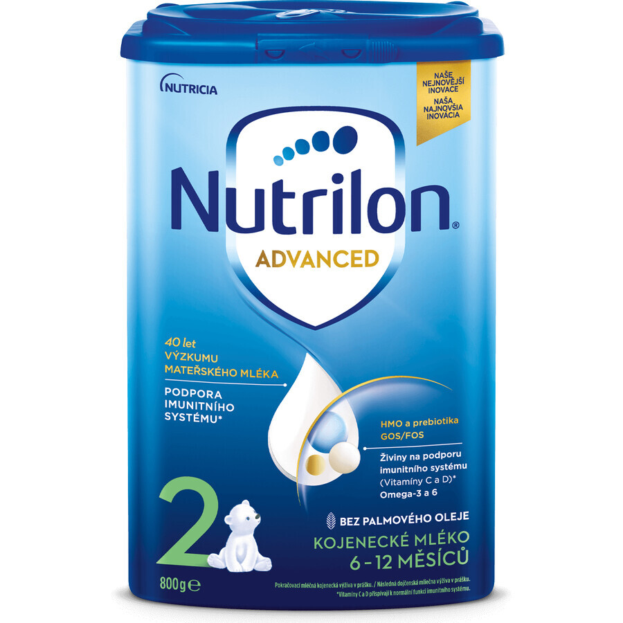 Nutrilon 2 Advanced lapte praf de continuare pentru sugari 6 x 800 g