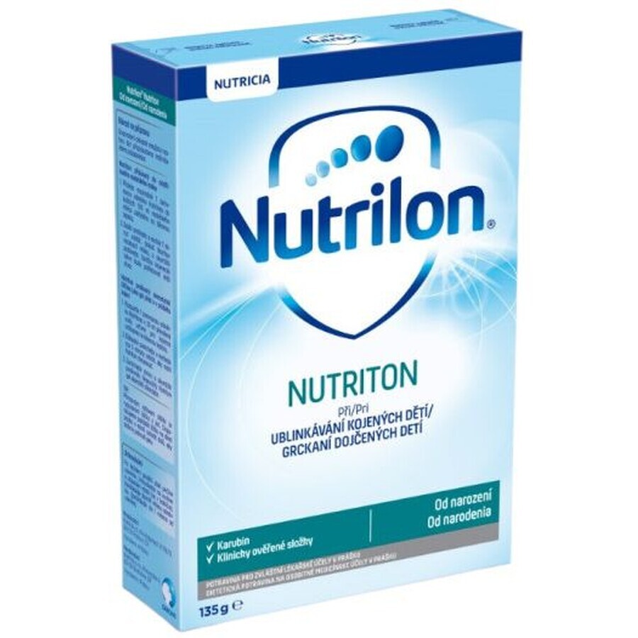 Nutrilon additif mat Nutrilon additif de lait pour les rots chez les bébés allaités 135 g