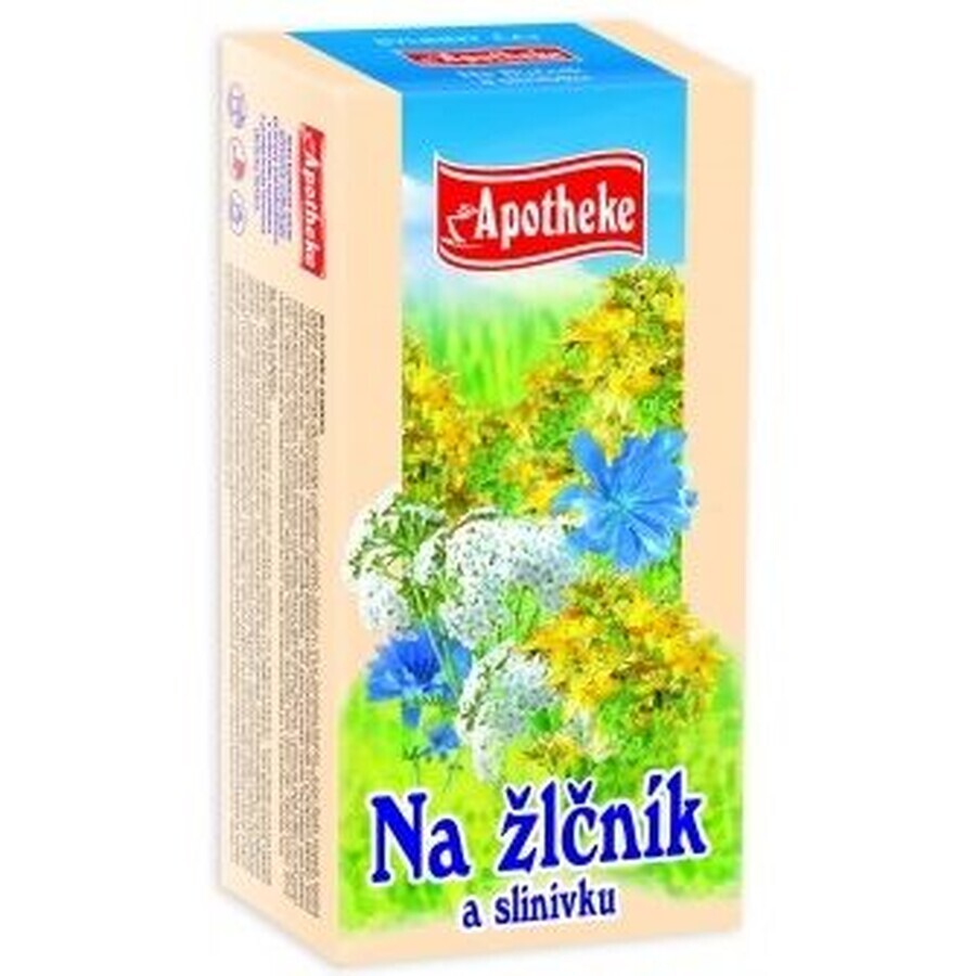 Apotheke Tisana para vesícula biliar y páncreas 20 x 1,5 g