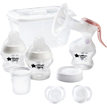 Kit de démarrage Tommee Tippee Made for Me™ avec tire-lait manuel