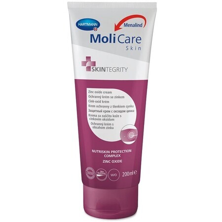 MoliCare Crema protettiva per la pelle allo zinco 200 ml