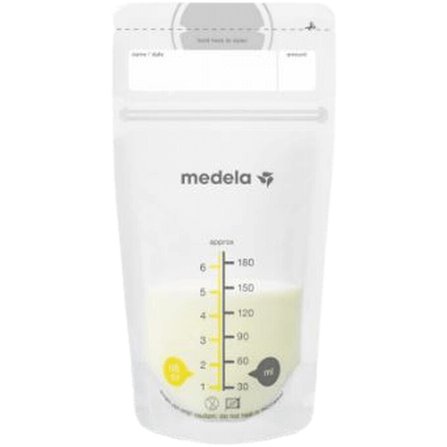 Medela bolsas para almacenar leche materna 50 x 180 ml