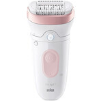 Braun Silk-épil 7, Epilatore 7-000, bianco/rosa