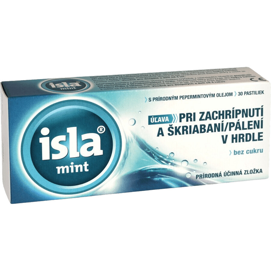 Isla Mint Lozenges 30 pcs