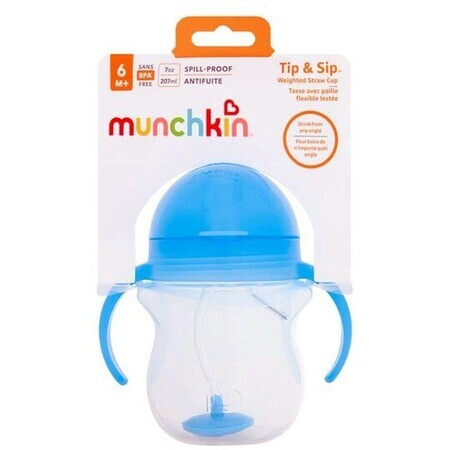 Munchkin Click Lock™ Tip & Sip Mok Blauw 207 ml