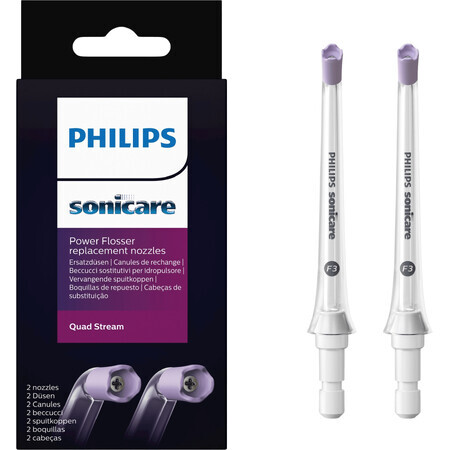 Philips Sonicare Sonicare Power Flosser Ducha bucal Boquillas HX3062/00 2 unidades