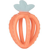 Canpol babies Silicon 3D Sensory Teether - căpșuni portocale