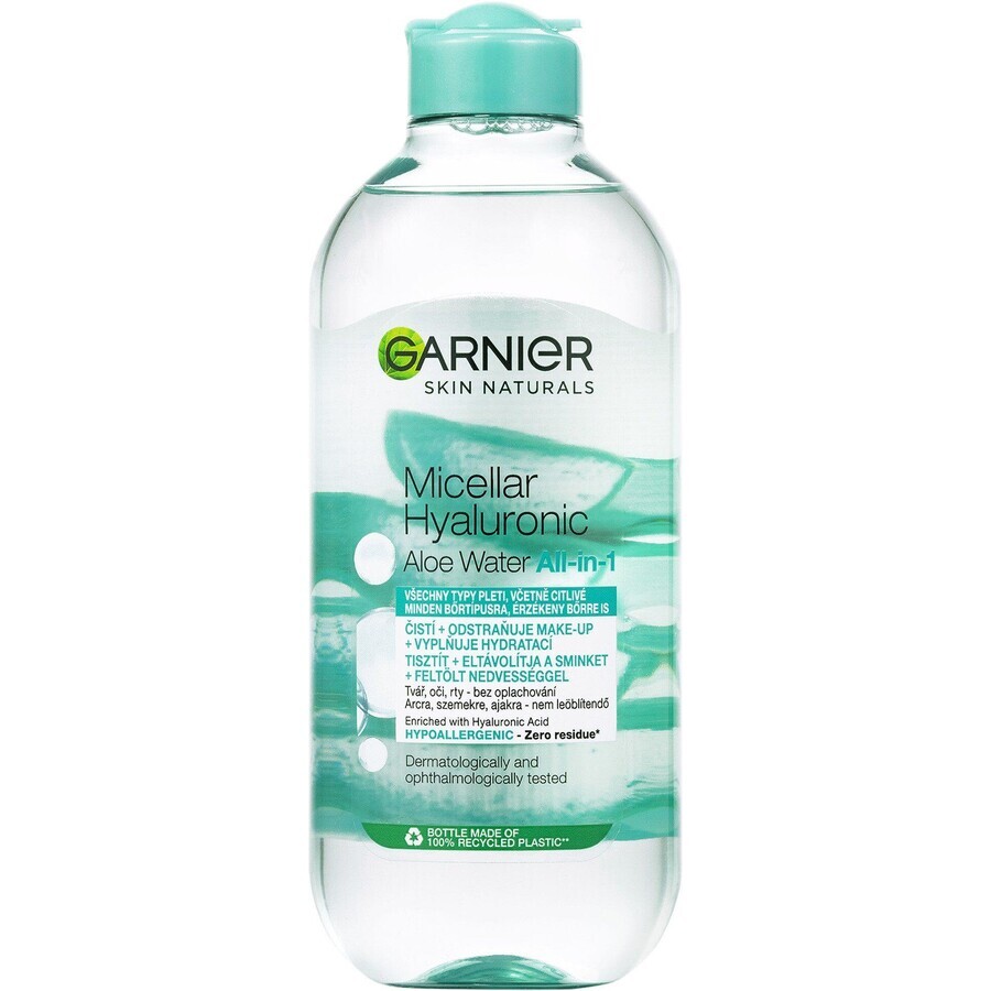 Garnier Filling Hyaluronic Aloe Skin Naturals Hyaluronic Aloe Micellar Water 400 ml