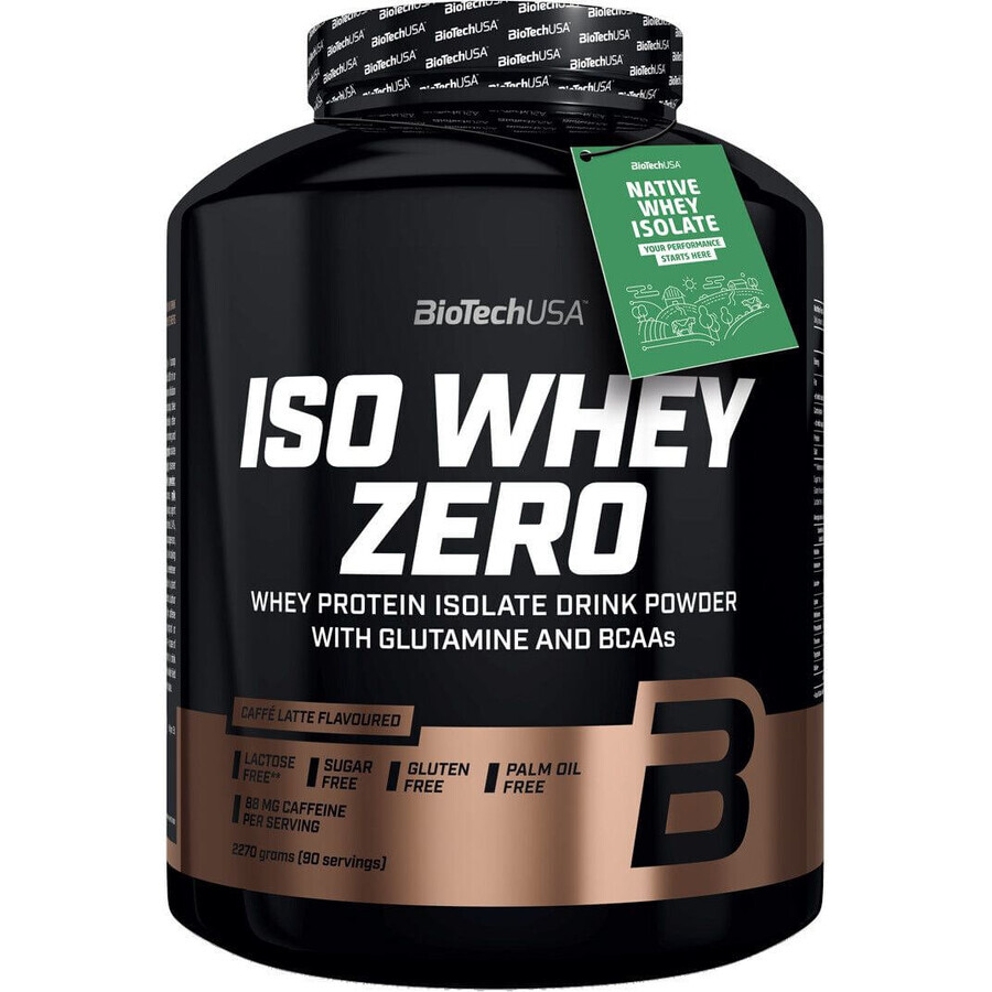 BiotechUSA BiotechUSA ISO WHEY ZERO NATIVE (boîte) chocolat 2270 g