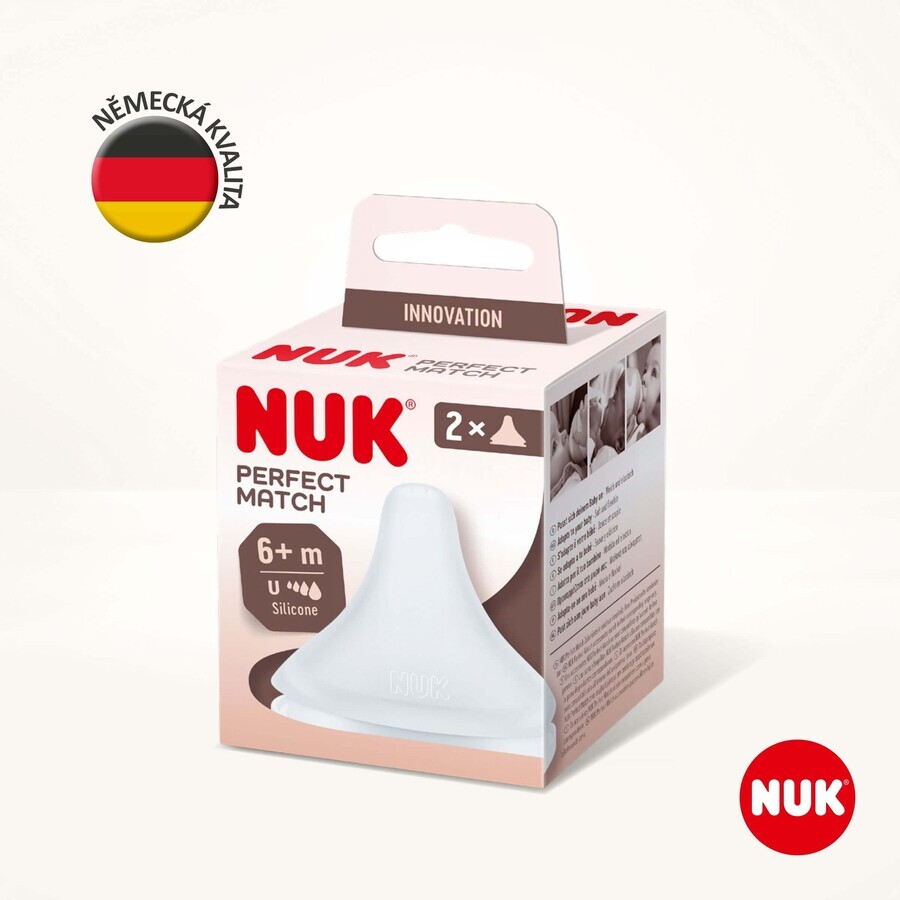 Nuk Perfect Match Soother Universal (6+ m.) 2 pcs