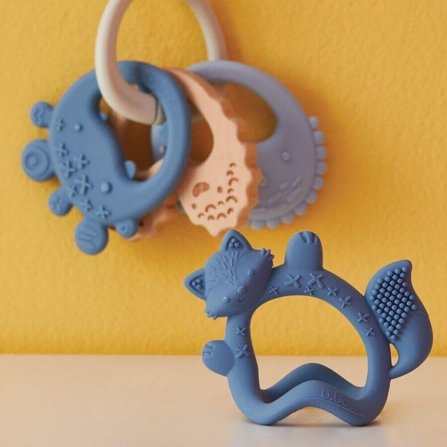 B. Boxing Teether hand teether, blue