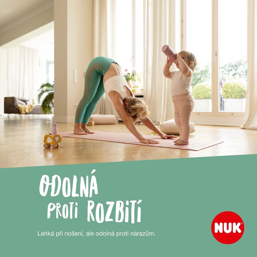 Nuk Mini-Me PP Flip Bottle green 450 ml