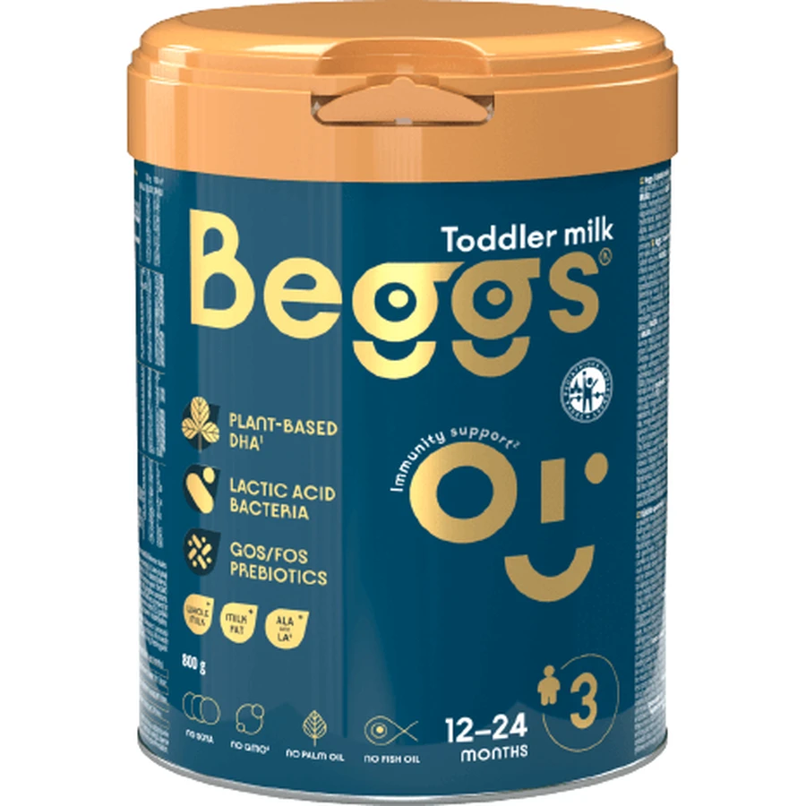 Beggs 3 peutermelk 800 g