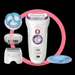 Braun Silk-épil 9, Epilator, 4 atașamente, husă, mănuși de răcire, 9-735