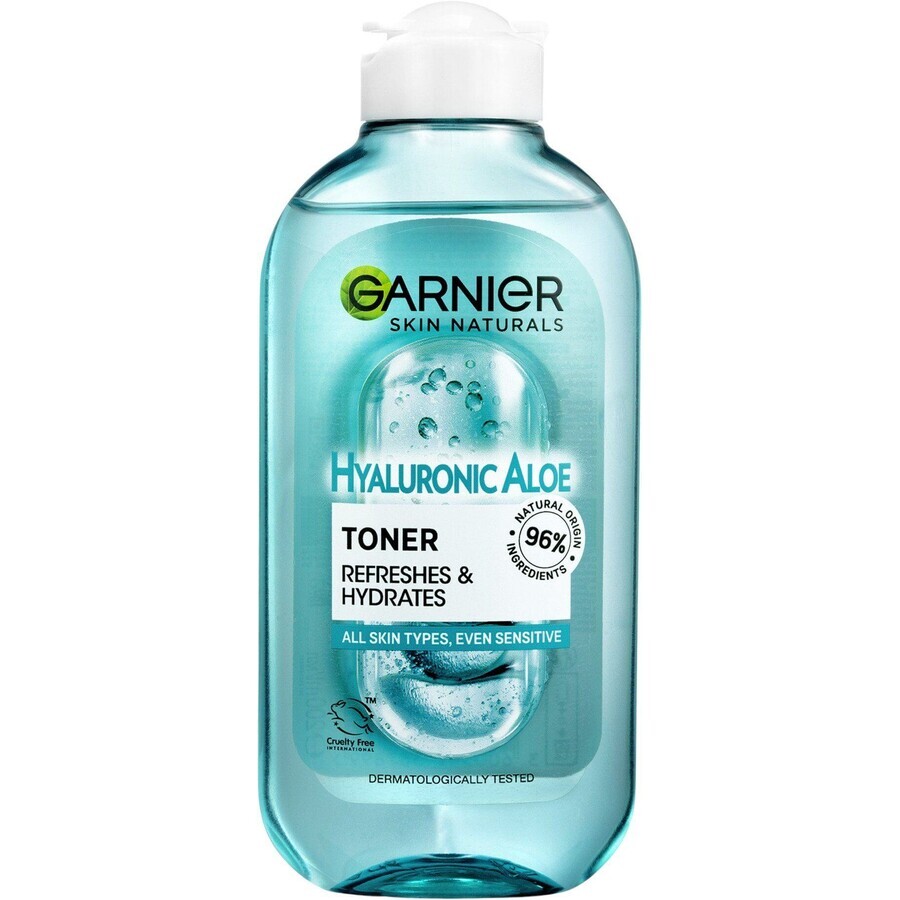 Garnier Hyaluronic Aloe Tonic rafraîchissant et hydratant 200 ml