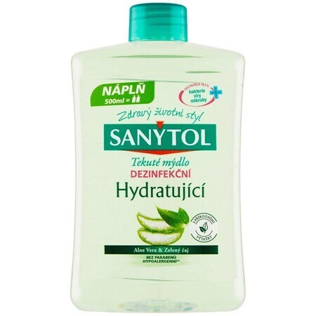 Sanytol Jabón Desinfectante Hidratante Desinfectante - cartucho de recambio 500 ml