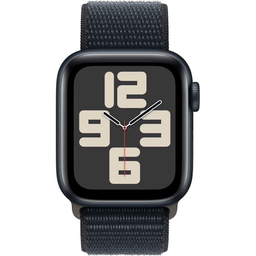 Apple Watch SE GPS 40 mm Aluminium-Gehäuse mit Sportschlaufe, midnight midnight