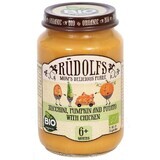 Allnature Rudolfs Biologische courgettes, courgettes, aardappelen met kip 190 g