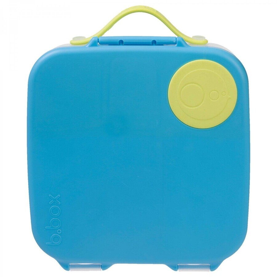 B. box Large snack tin blue/green 2 l