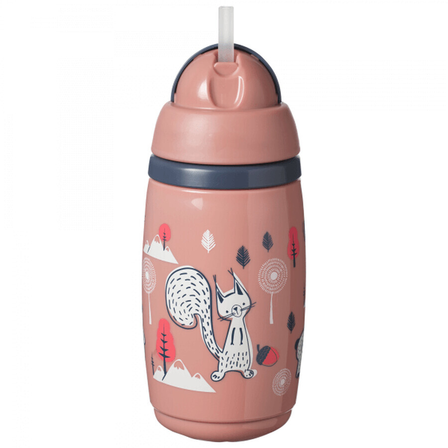 Tommee Tippee Superstar, 12m+, gobelet de sport anti-goutte, rose 266 ml