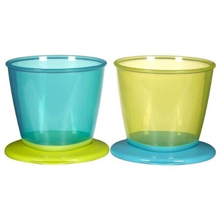 Tommee Tippee Set de récipients alimentaires bleu-vert 2 x 120 ml