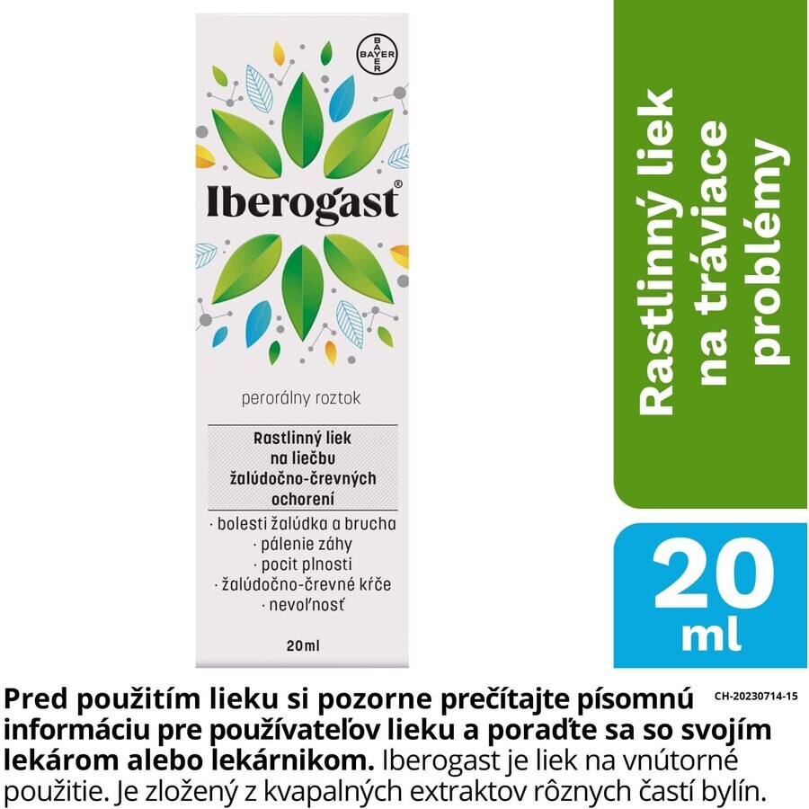 Iberogast solución oral 20 ml