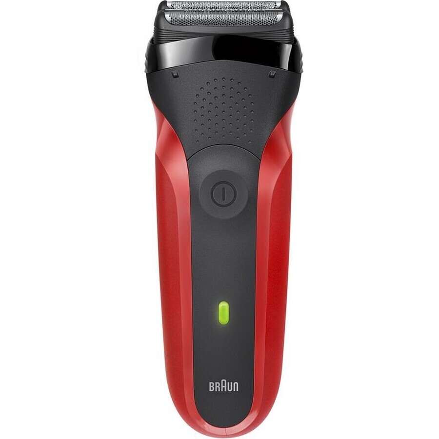 Braun Series 3 300 Rasierer, rot