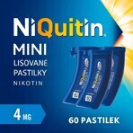 Niquitin mini 4mg comprimidos 3 x 20 comprimidos