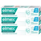 Elmex Sensitive Professional toothpaste 3 x 75 ml