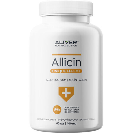 Aliver Nutraceutics Allicin Knoblauchextrakt 60 Kapseln