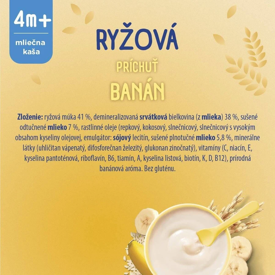Sunar Buenas Noches Papilla de arroz con leche y plátano 210 g